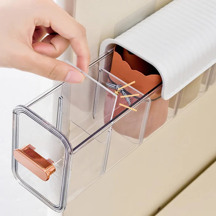Versatile Wall-Mounted Storage Solution for Clothing
