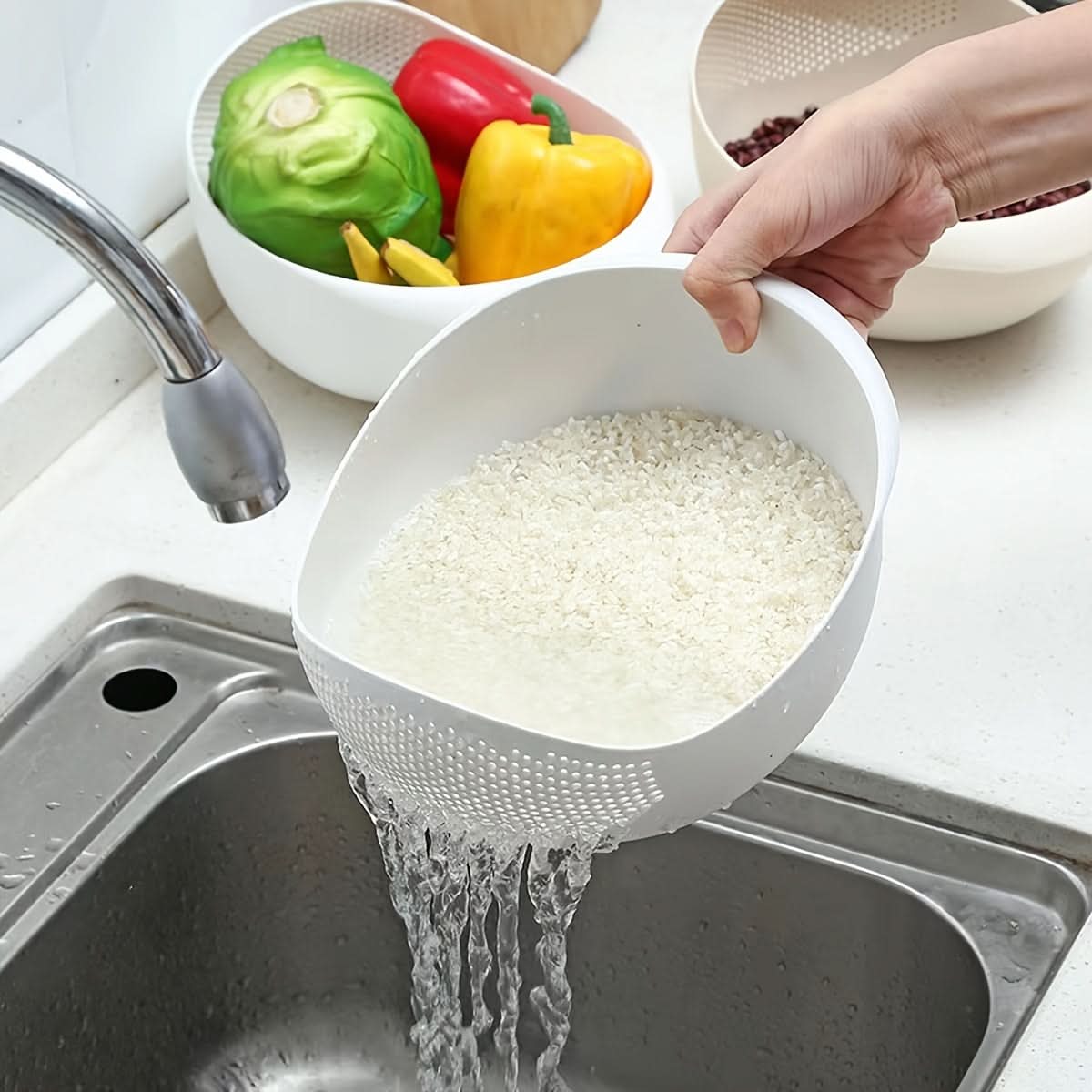 SmartClean - All-in-One Kitchen Washing and Draining Basket