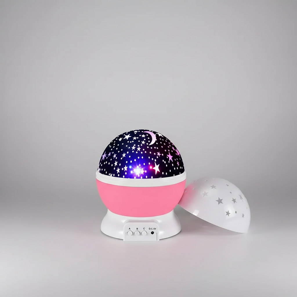 Rotating Projector with 360-Degree View - Dream Sphere