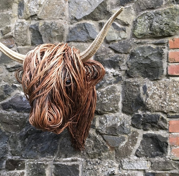 Cow Wall Art Decor – Bowie Inspired Design