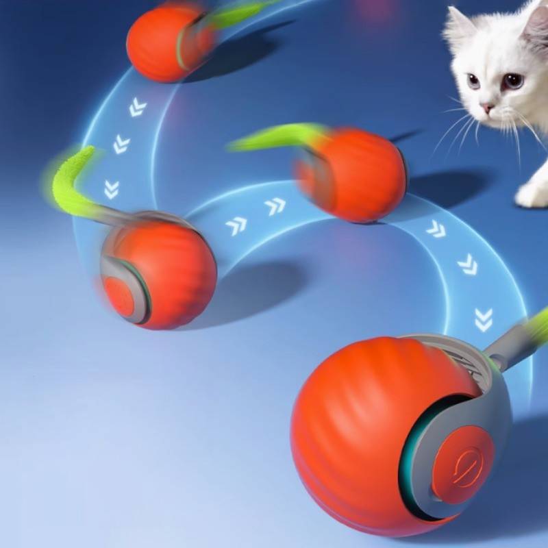 Engaging Motion Ball for Indoor Cats