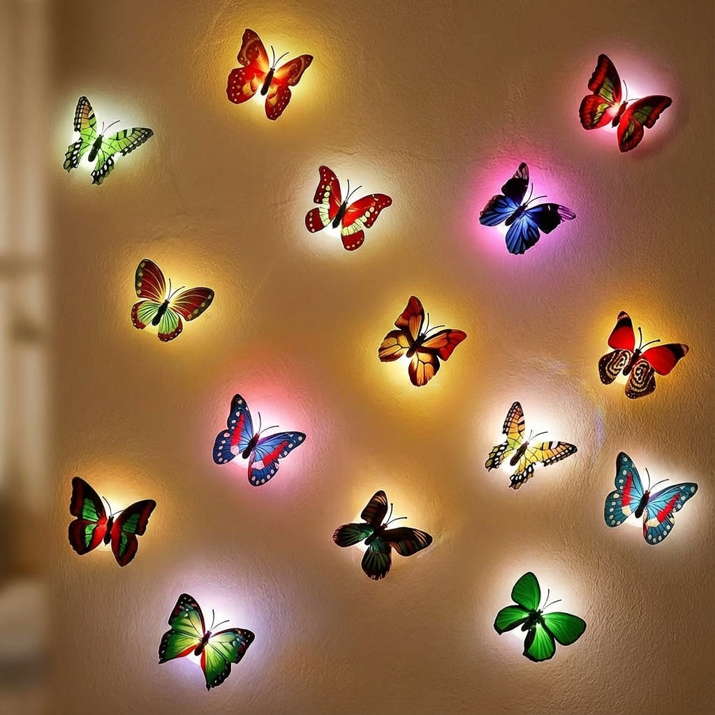 Accent Lights with 3D Butterfly Design