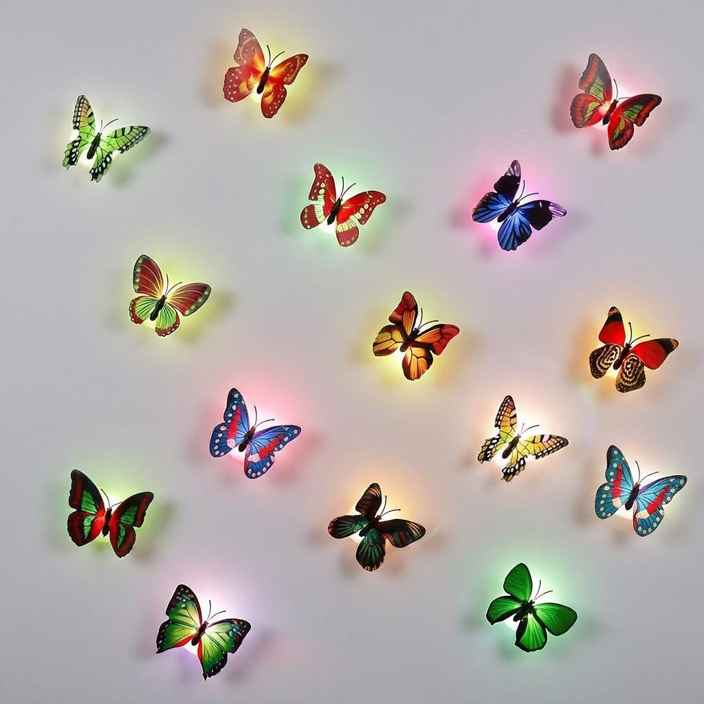 Accent Lights with 3D Butterfly Design