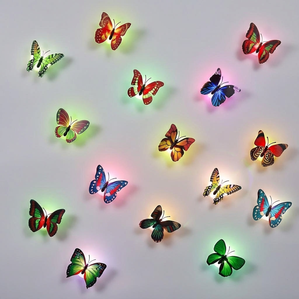 Accent Lights with 3D Butterfly Design