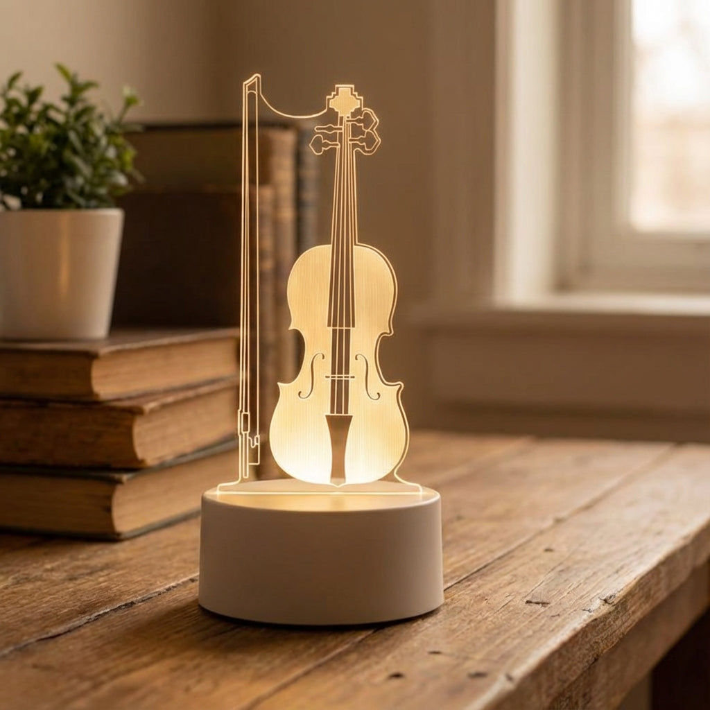 3D Optical Illusion Lamp for Table Decor