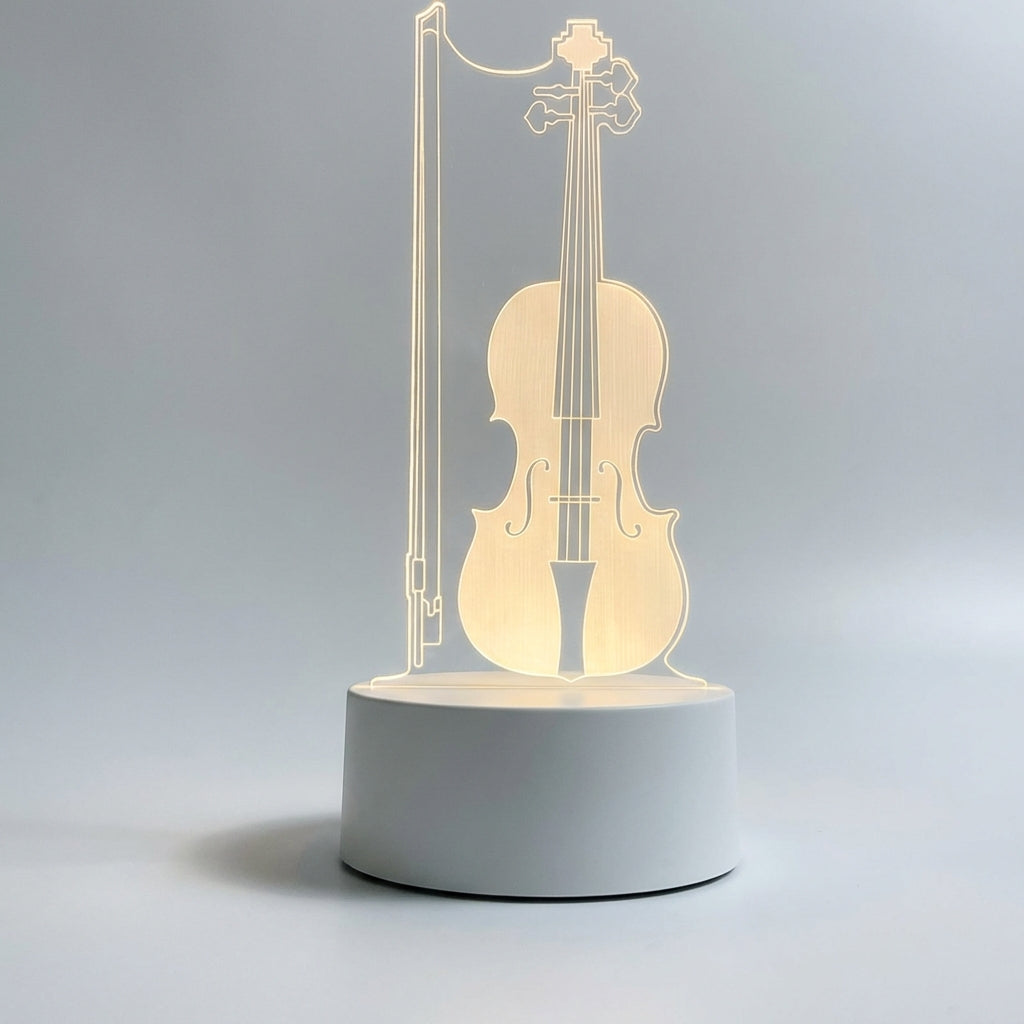 3D Optical Illusion Lamp for Table Decor
