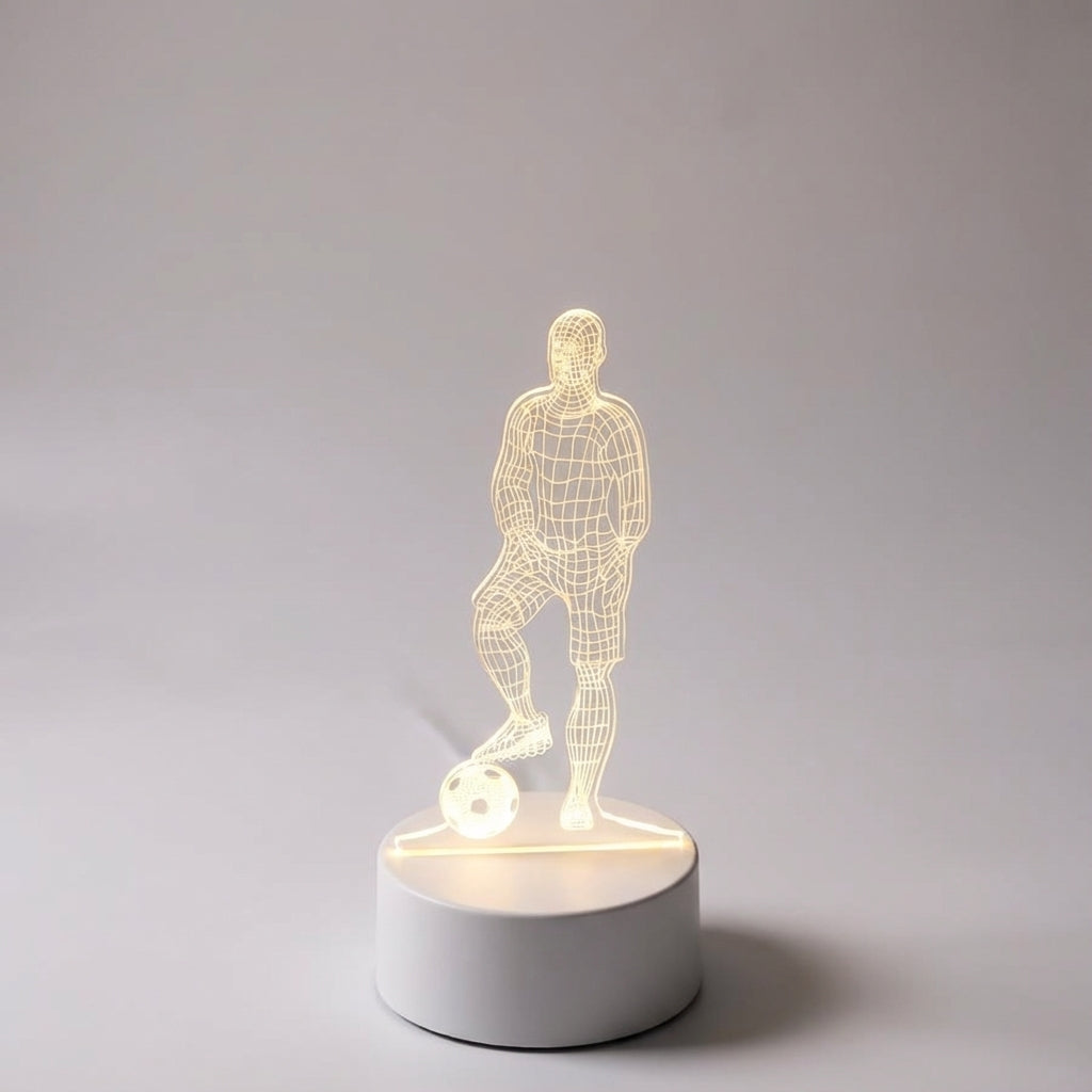 Vivid 3D Lamp - Table Light with Optical Illusion Design