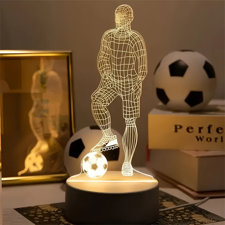 Vivid 3D Lamp - Table Light with Optical Illusion Design