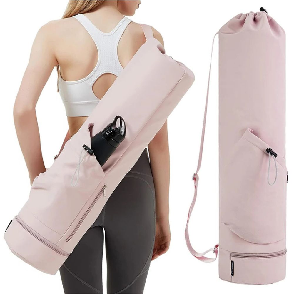 Versatile Yoga Gear Carrier with Wet Compartment