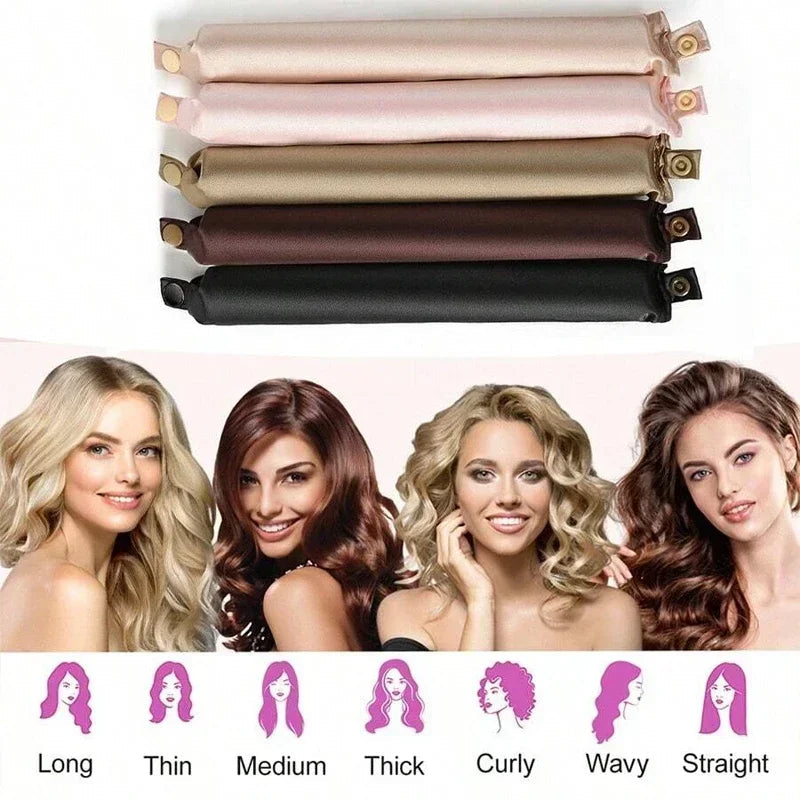Silk Band Heat-Free Curling Headband