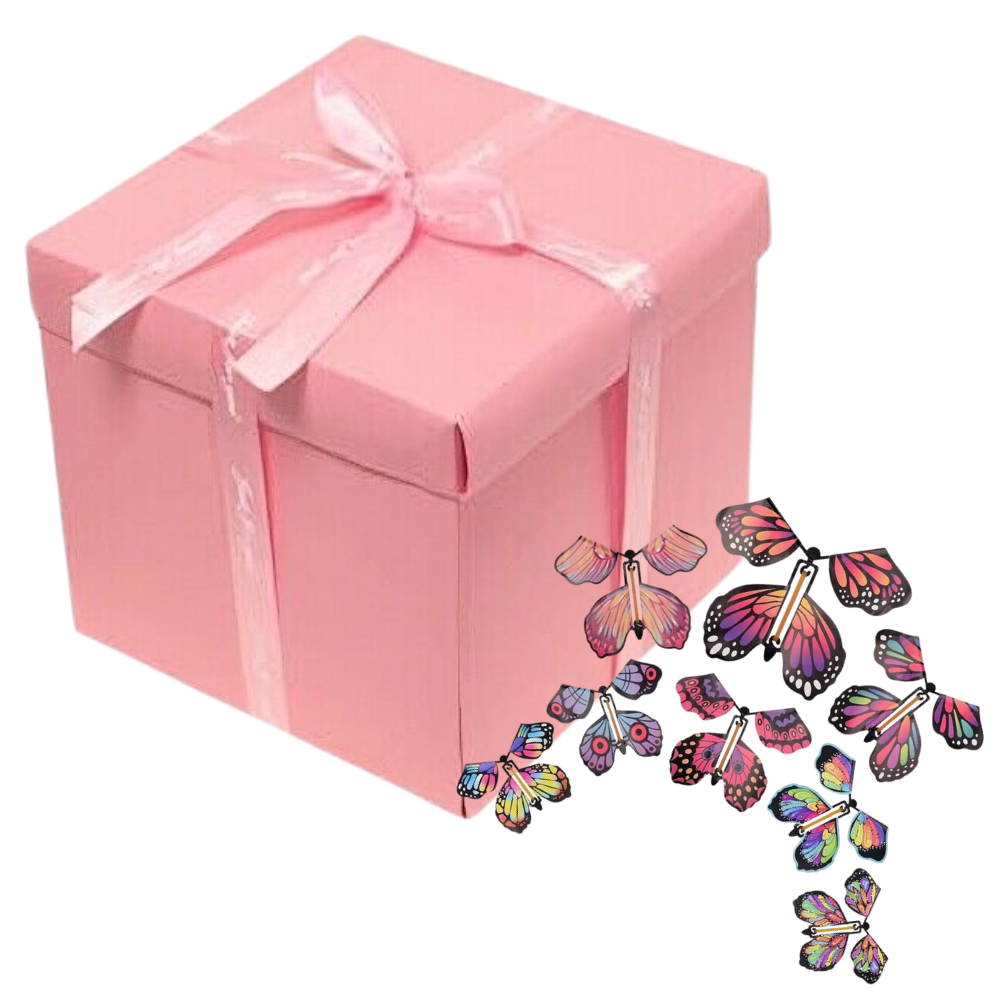 Heartfelt Photo Surprise Butterfly Gift Box