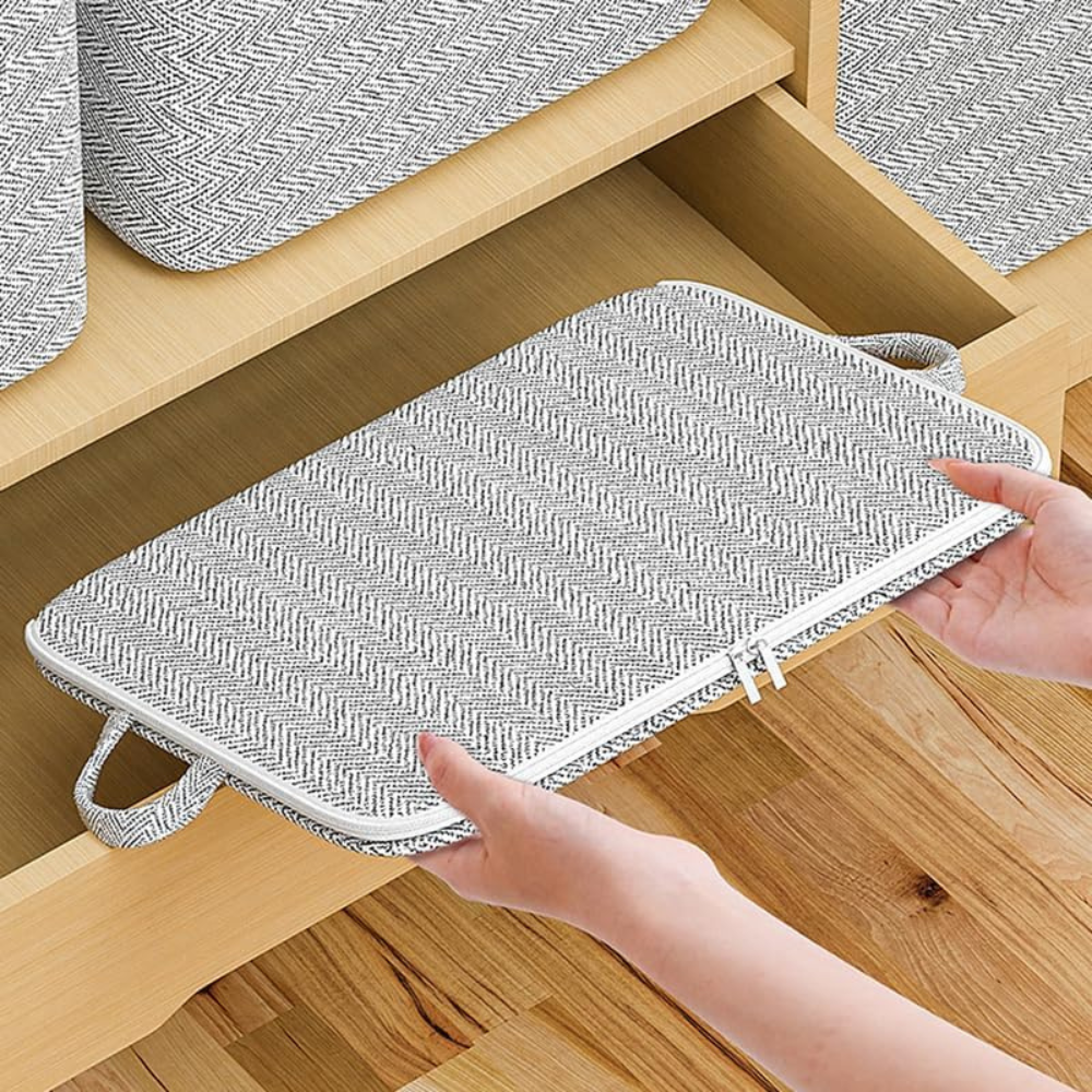 Spacious Clothing Organizer with Easy-Grip Handles
