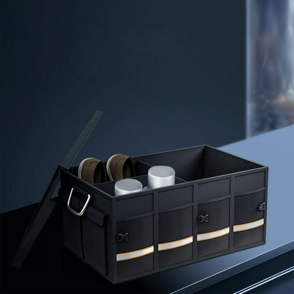 Spacious Vehicle Trunk Storage Solution