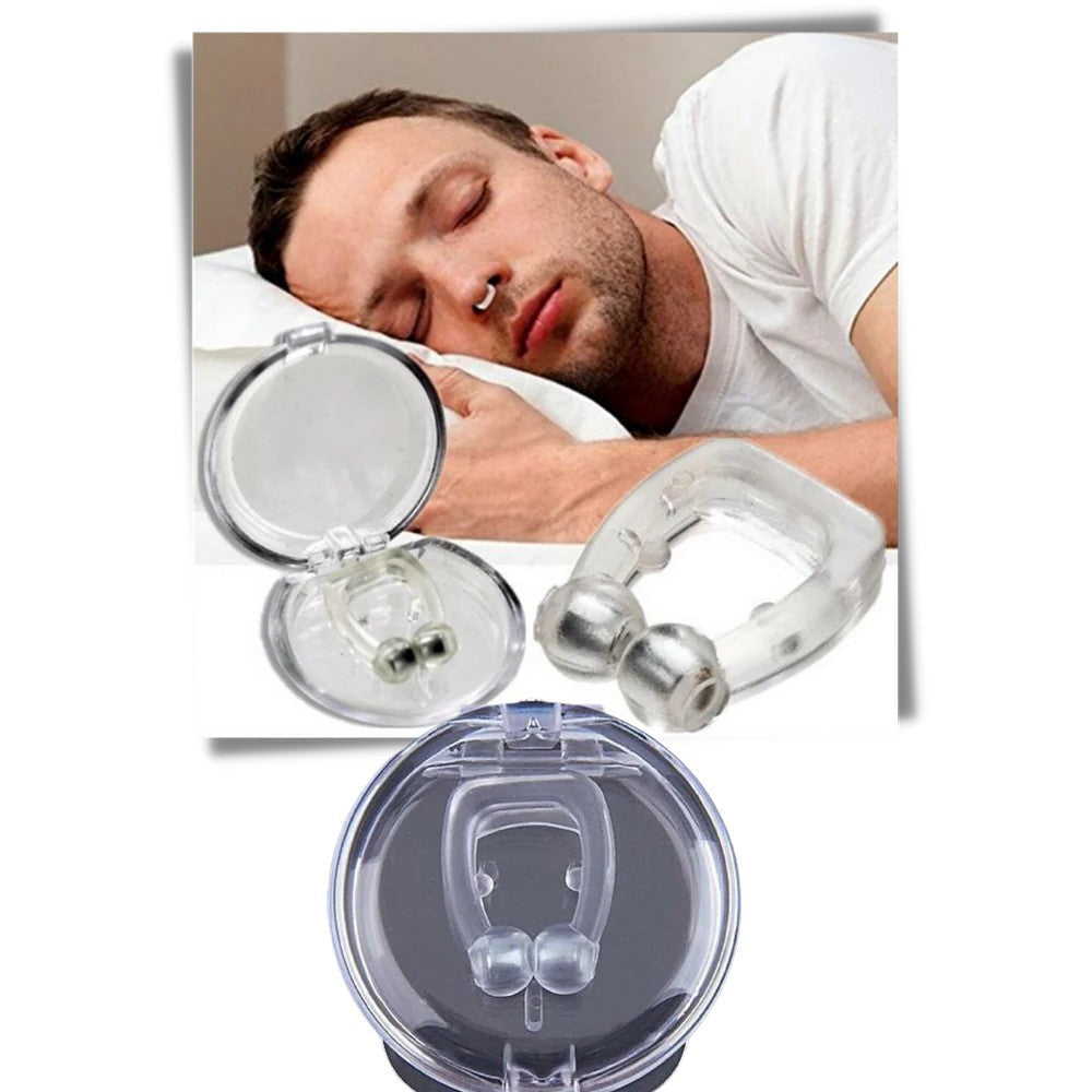 SnoreEase Nose Plug for a Peaceful Night's Sleep