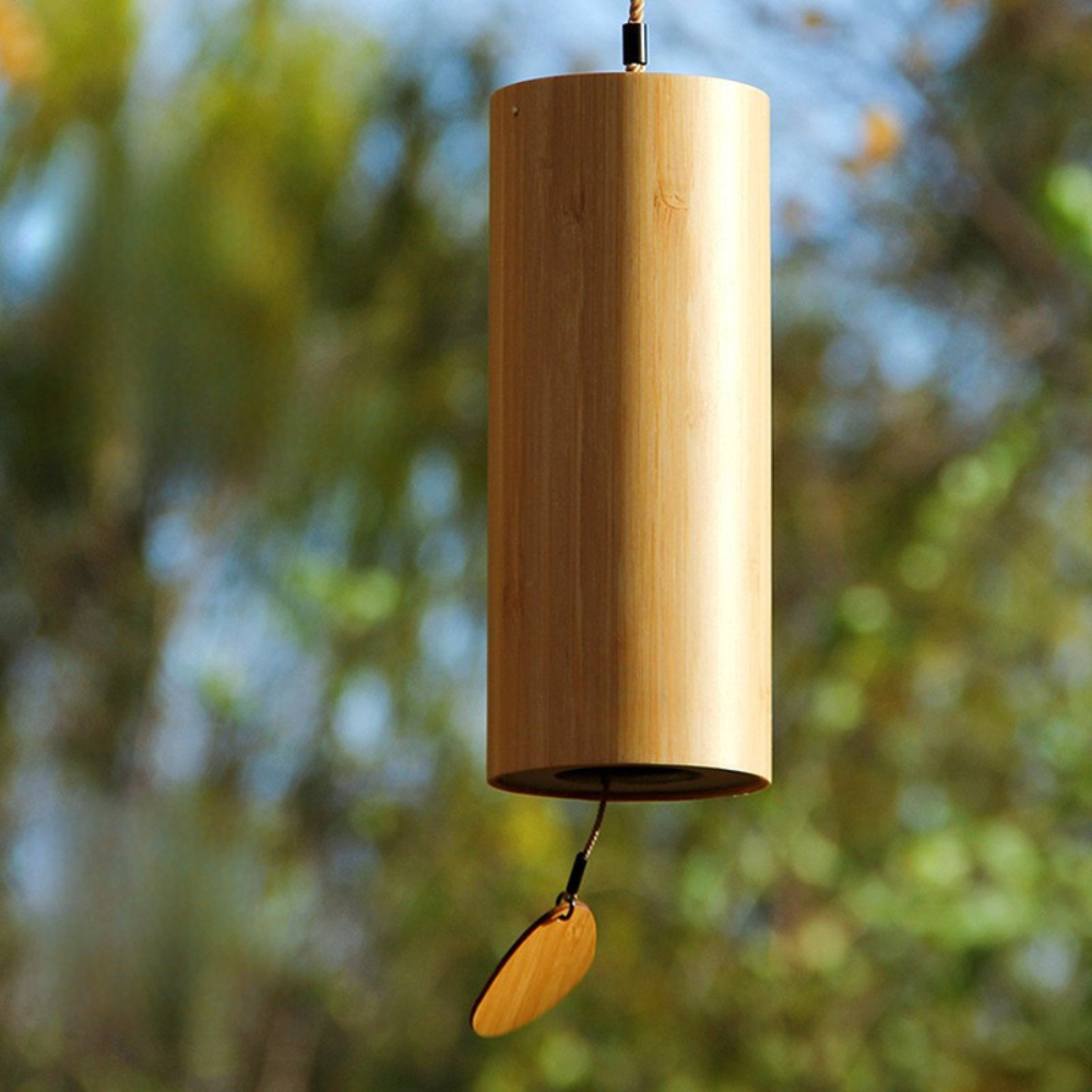 Harmony Breeze Chimes, Crafted from Pure Bamboo, Seasonal Melodies