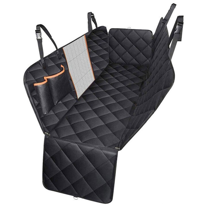 Ultimate Waterproof Dog Car Hammock for Backseat Protection