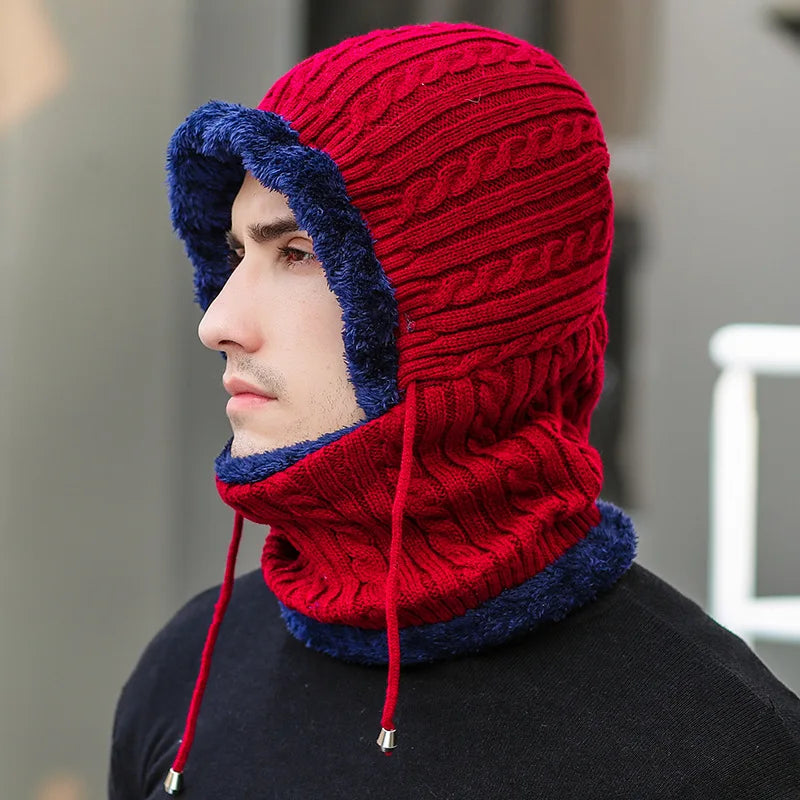 Ultimate Winter Protection: Knit Hat and Scarf Combo