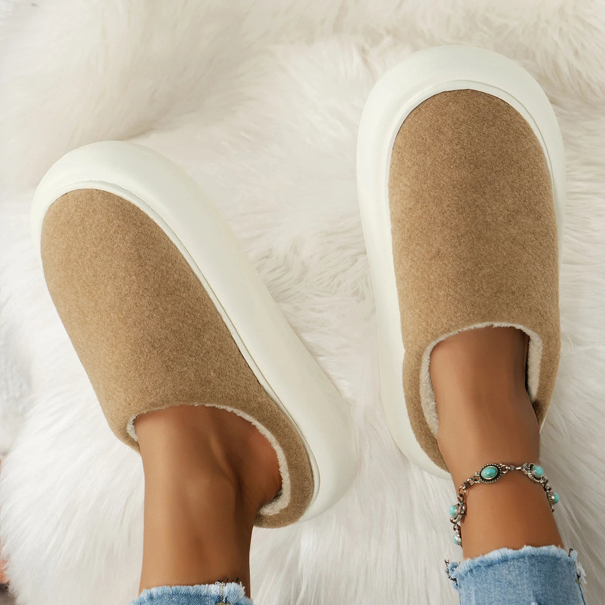 Cozy Luxe Winter Slippers for Women