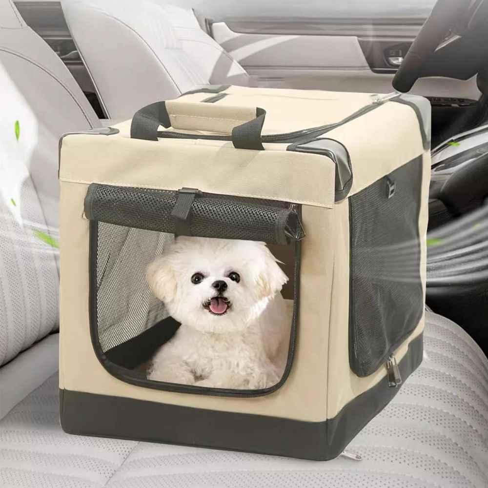 Compact Portable Pet Enclosure for Travel and Home