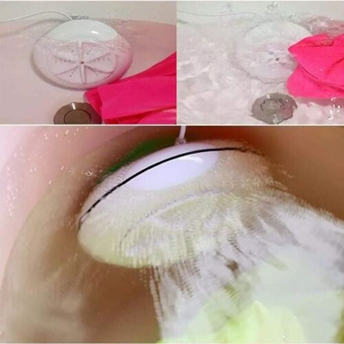 Compact Ultrasonic Laundry Cleaner for Quick Washes