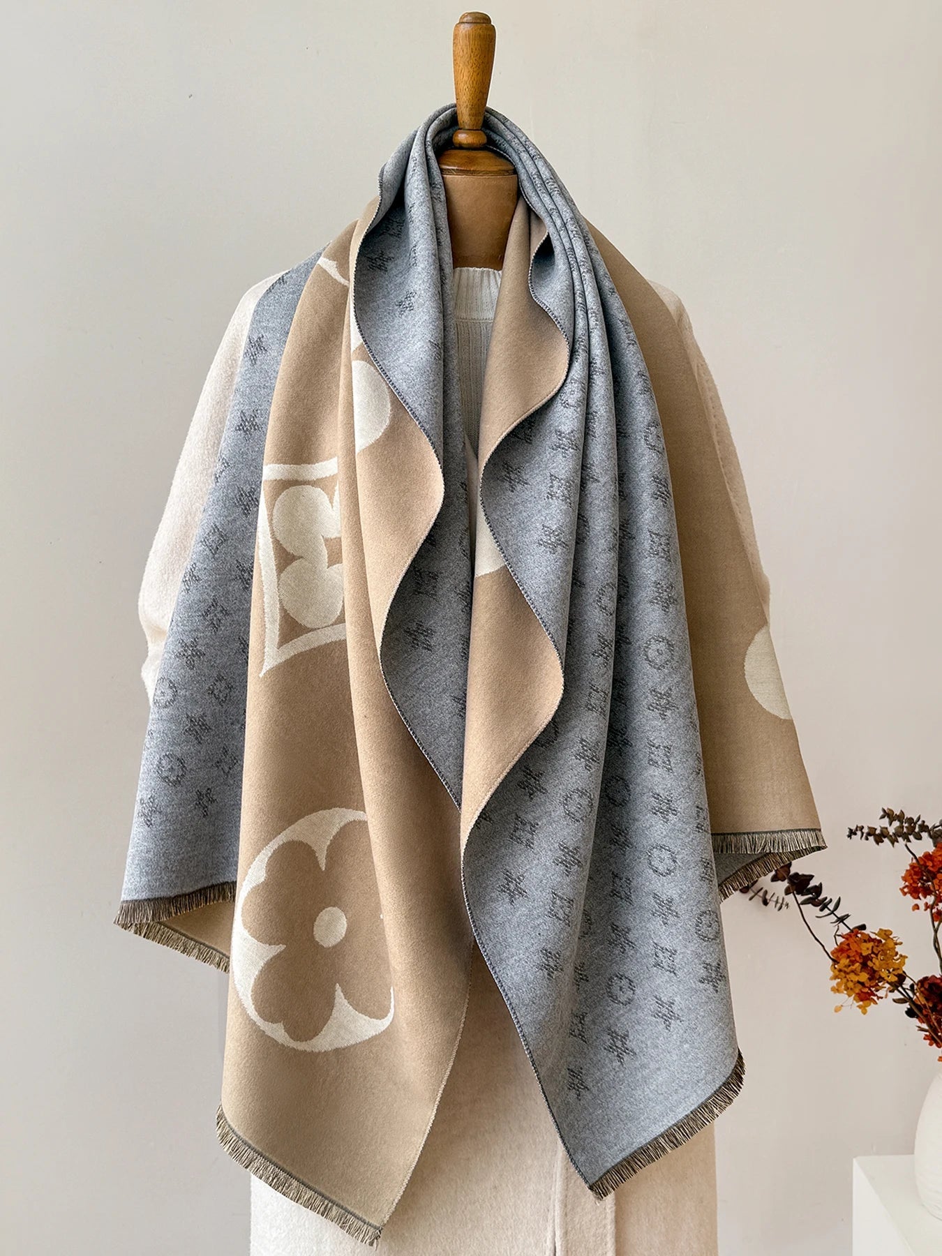 Elegant Velvet Touch Winter Scarf for Ultimate Warmth
