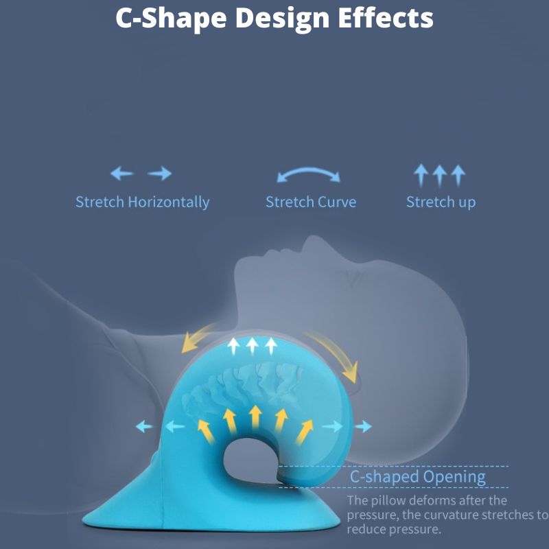 Cervical Support Pillow for Neck Relief and Alignment