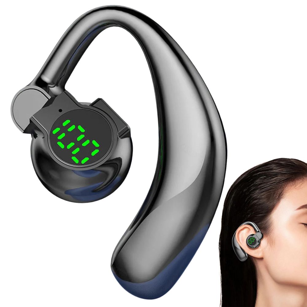 Bluetooth Ear Hook Headphones with Noise Reduction Technology