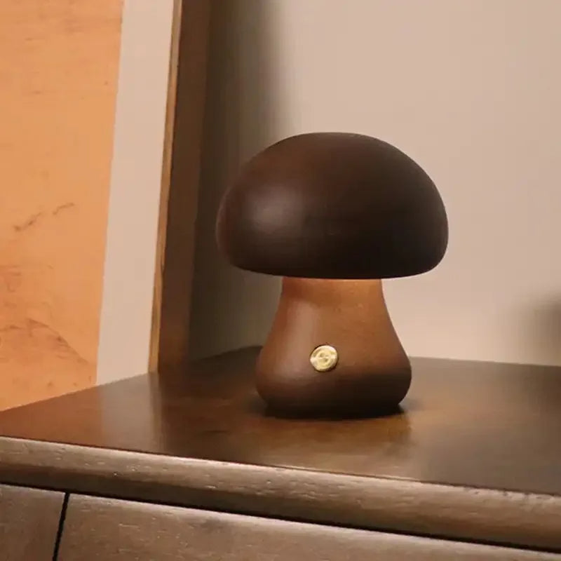 Charming Wooden Glow Lamp for Cozy Nights
