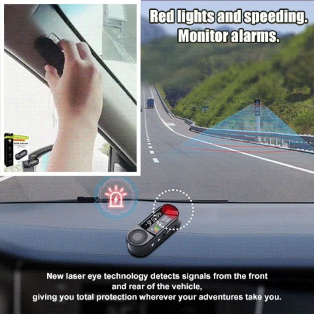 Smart Laser Alert System for Enhanced Driving Safety