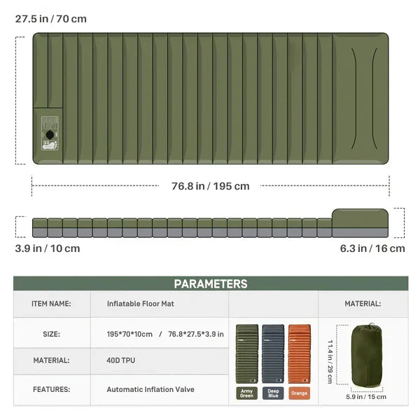 Ultimate Portable Air Mattress for Outdoor Adventures