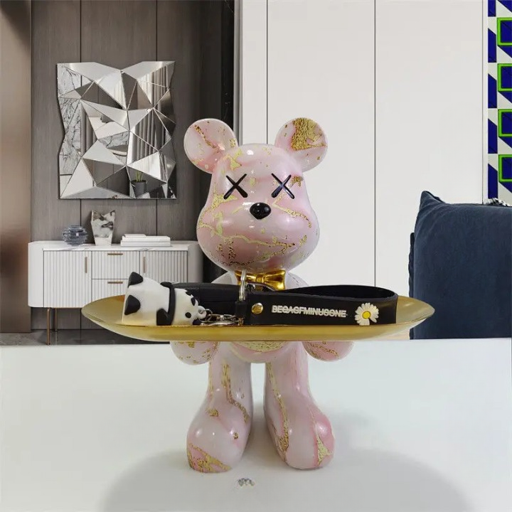 Bruno Bear Table Decoration – Stylish Storage Figure