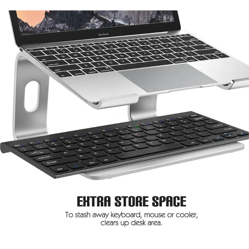 Premium Aluminum Laptop Elevation Stand for Comfortable Work