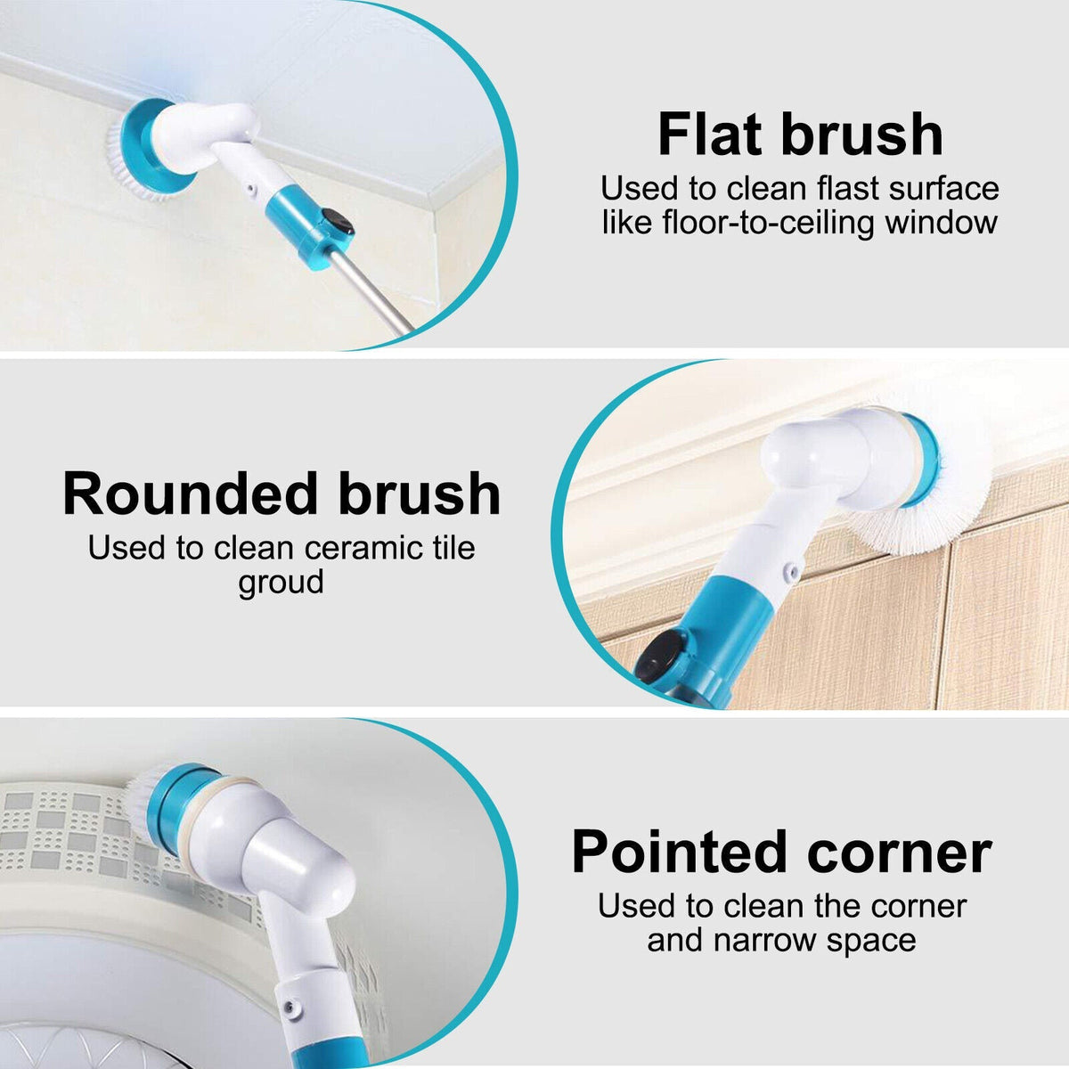 Cordless Power Scrubber for Effortless Cleaning