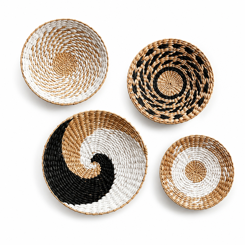 Handwoven Seagrass Wall Art