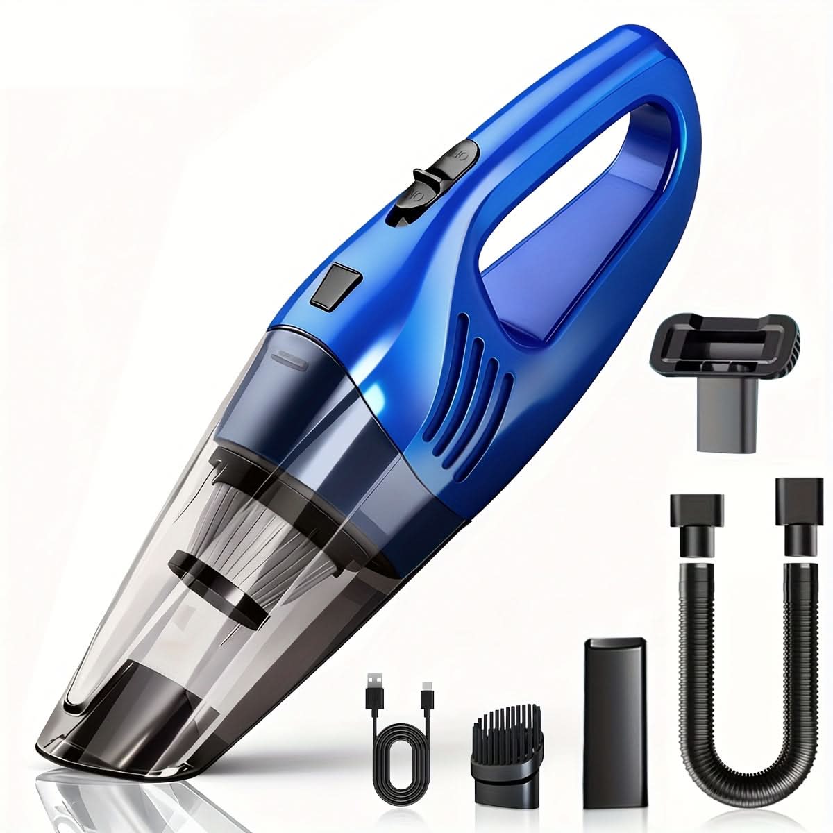 SwiftClean – Cordless Handheld Vacuum for Home & Car