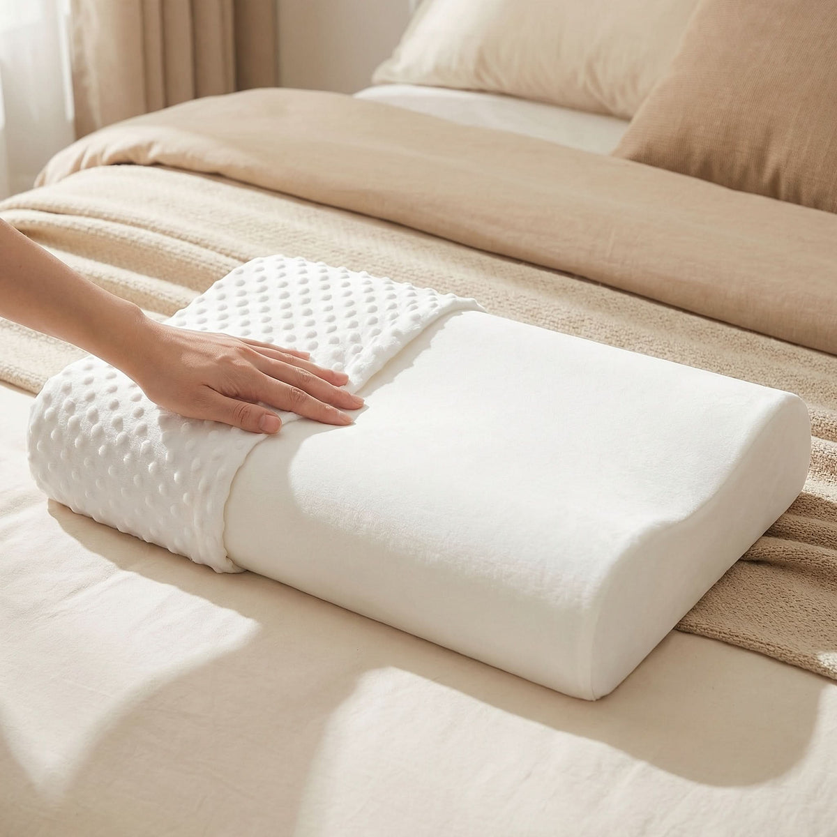 CloudNest – Adaptive Neck Pillow for Ultimate Comfort