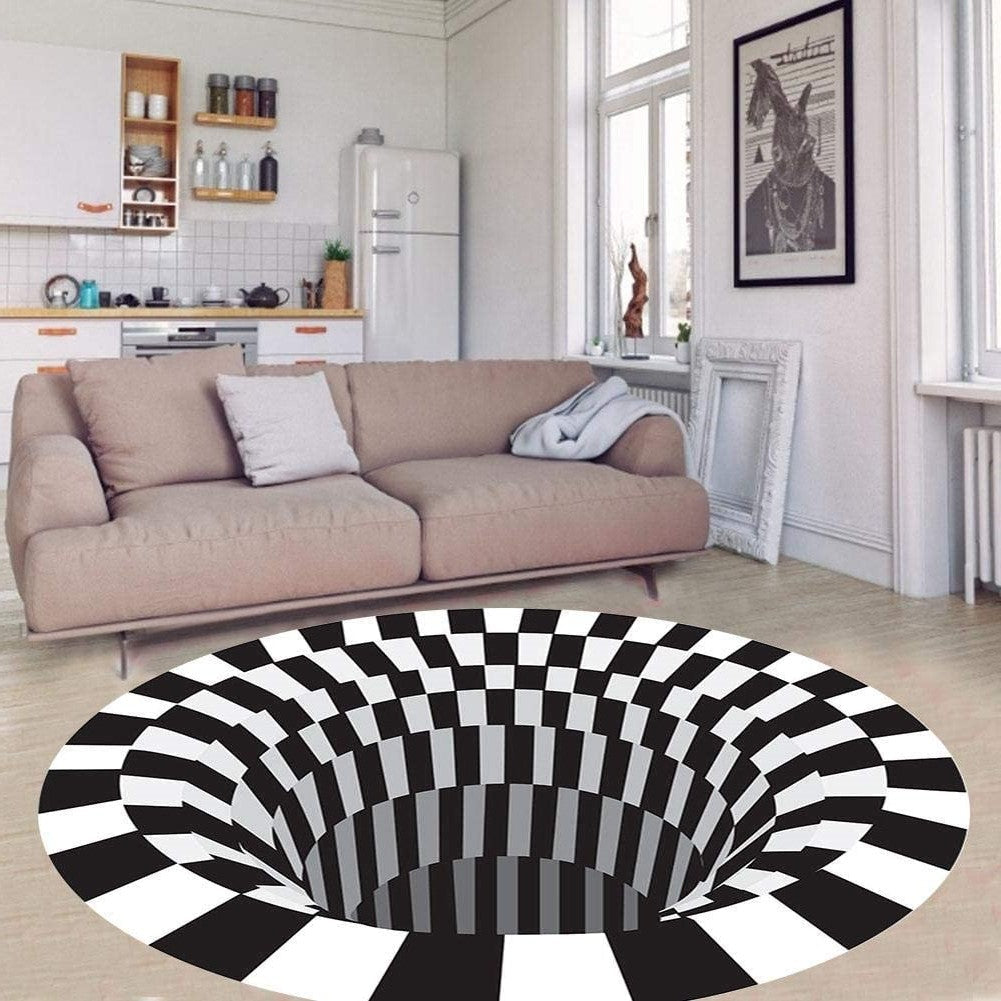 Mind-Bending 3D Illusion Area Rug