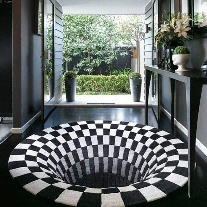 Mind-Bending 3D Illusion Area Rug