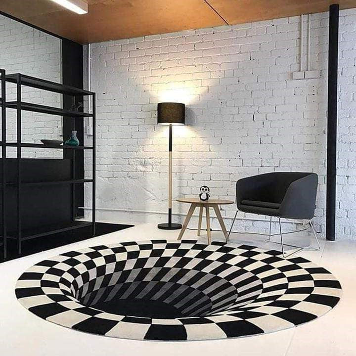 Mind-Bending 3D Illusion Area Rug