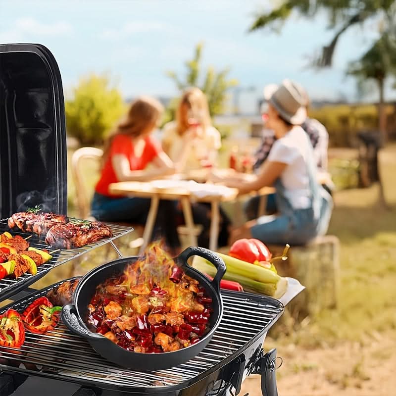 TravelChef – Portable Cast Iron Frying Pan
