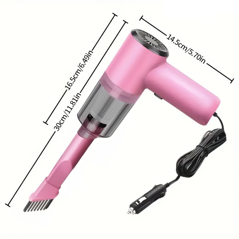 SwiftClean – Compact 12V Handheld Vacuum for Quick Messes