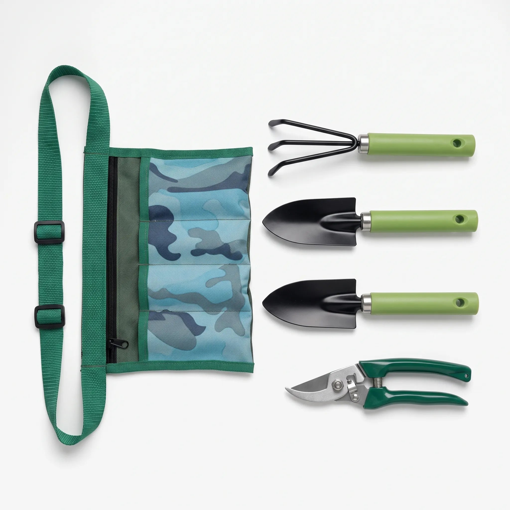 Garden Tool Set - 4 Essential Pieces for Outdoor Maintenance