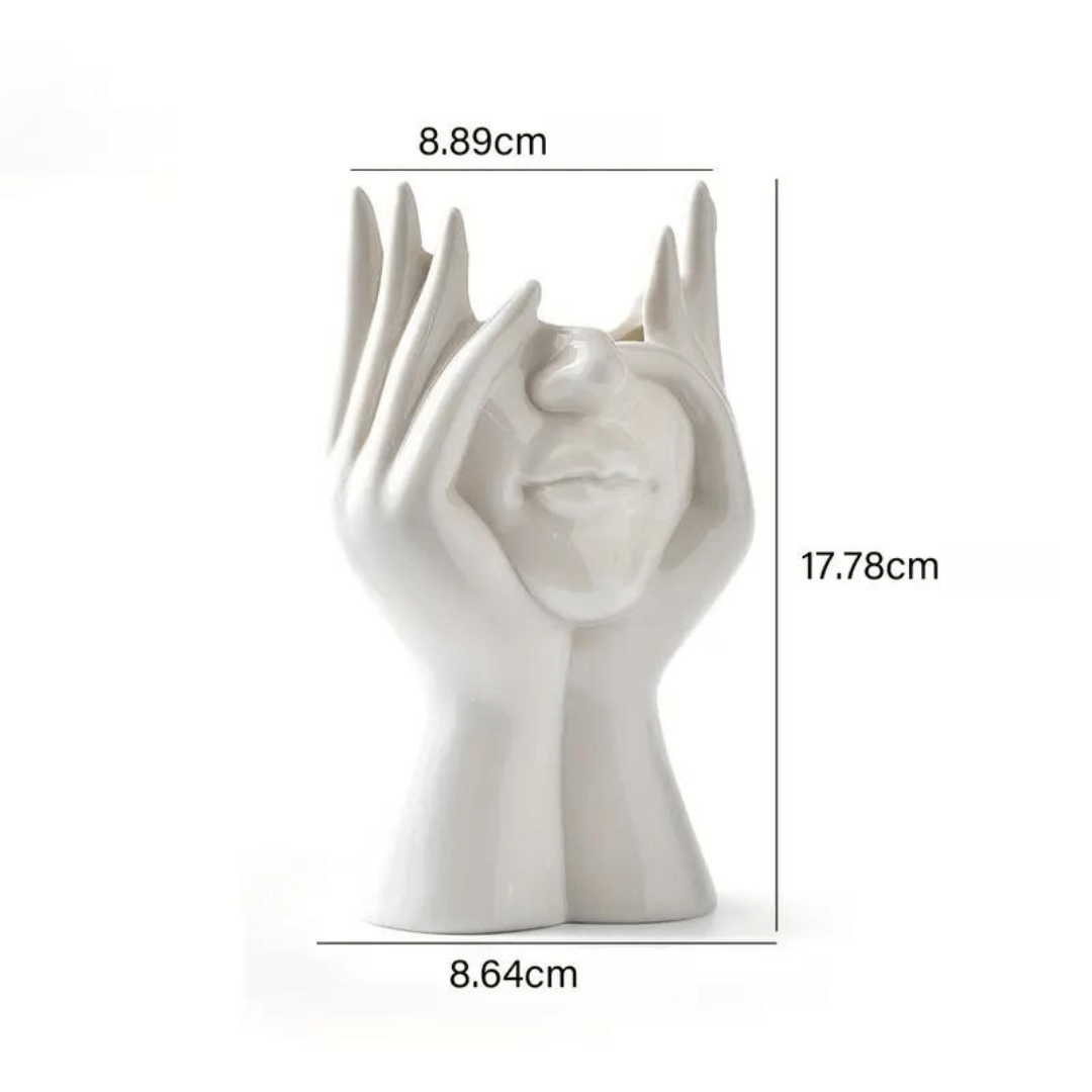 Artistic Ceramic Vase for Striking Home Decor