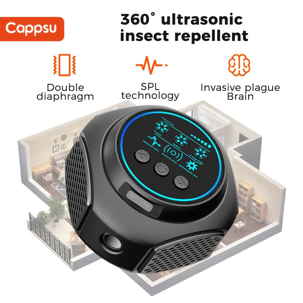 HomeGuard – 360° Ultrasonic Pest Defense for Any Space