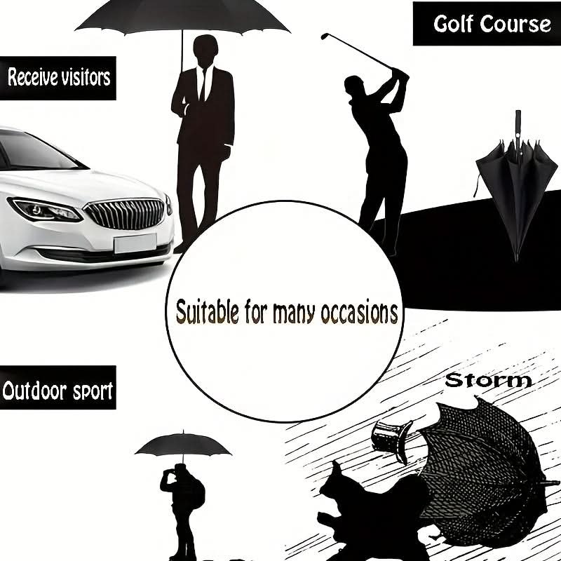 TitanShield – Oversized Golf Umbrella for Ultimate Coverage