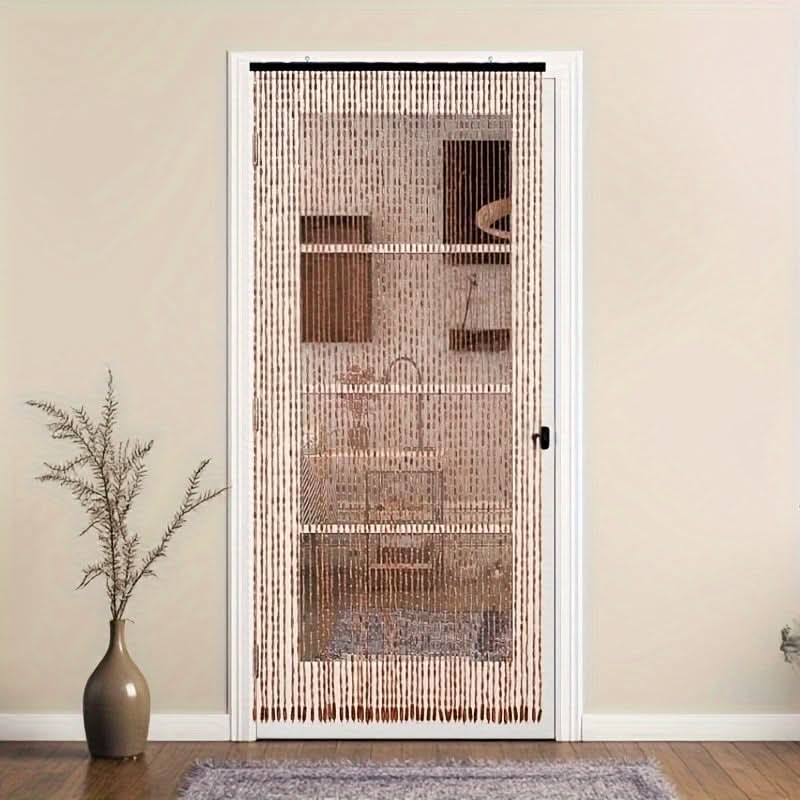 TranquilBreeze – Elegant Bamboo Curtain for Versatile Spaces