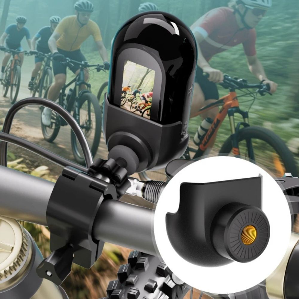 Compact Adventure Camera with Magnetic Mounting