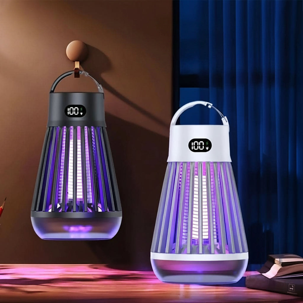 BuzzAway – Wireless Mosquito Zapper with Versatile Hanging Hook