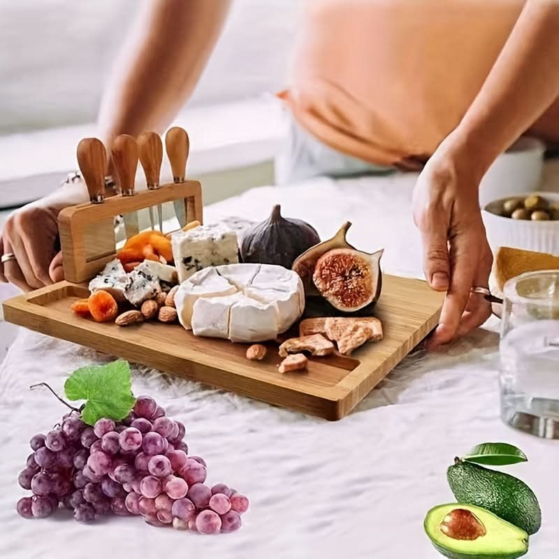 EcoServe – Versatile Bamboo Board for Cutting and Entertaining