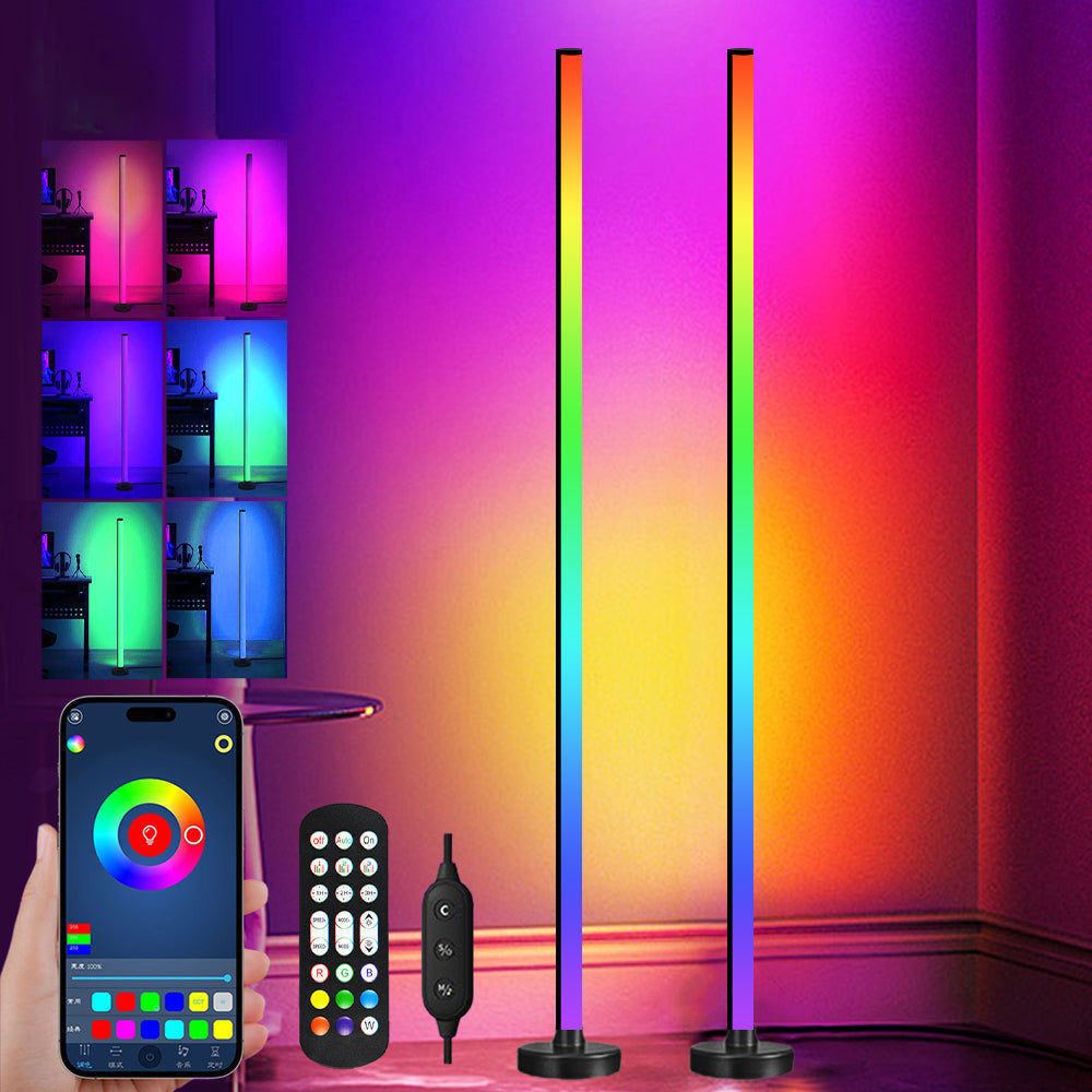 ColorSync Smart Floor Lamp with Bluetooth Control